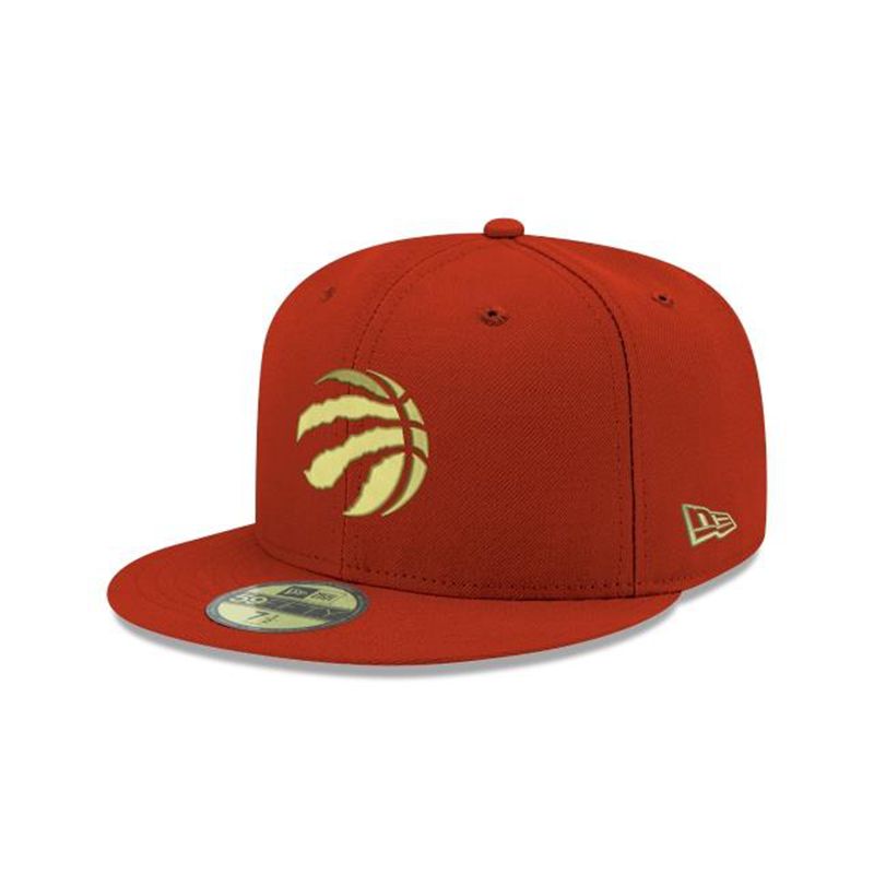 NBA Toronto Raptors 59Fifty Fitted (TYU8463) - Red New Era Caps